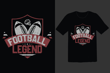 American football legend t shirt © gdexpert6