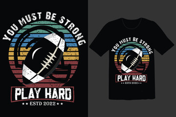 American football motivation quote t shirt  © gdexpert6