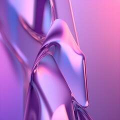 futuristic glass wallpaper delicate light purple gradient octane render unreal enginge 4k 8k 