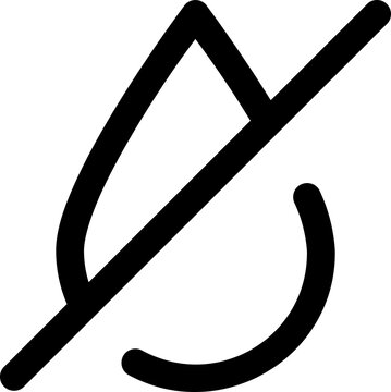 Weather humidity none Related Vector Line Icon Simple. Editable stroke. 32 pixe