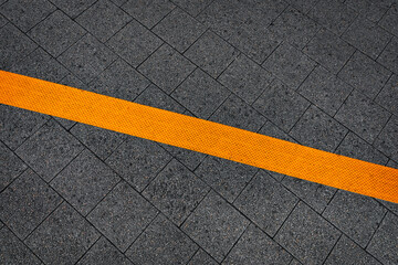 Orange Trennlinie © blende11.photo