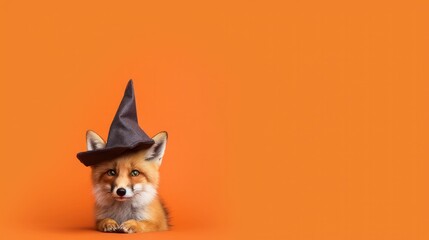 animal fox and wolf autumn halloween