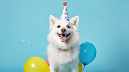 animal cat and dog birthday balloons celebration