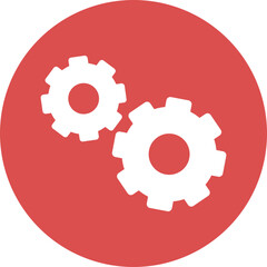 setting icons in simple circle.