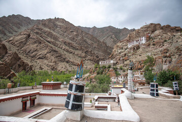 Hemis Monastery is a Himalayan Buddhist monastery (gompa) of the Drukpa Lineage, in Hemis, Ladakh, India - obrazy, fototapety, plakaty