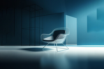 Futuristic chair - IA - 4k 5