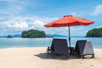 perfect holidays in a beach of malaysia 