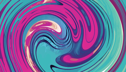 Creative and Colorful wave abstract swirls backgrounds