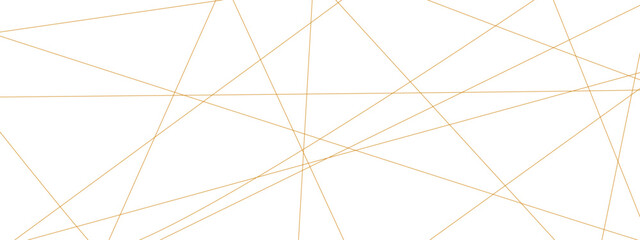 Obraz premium Abstract luxury golden geometric random chaotic lines with many squares and triangles shape background.