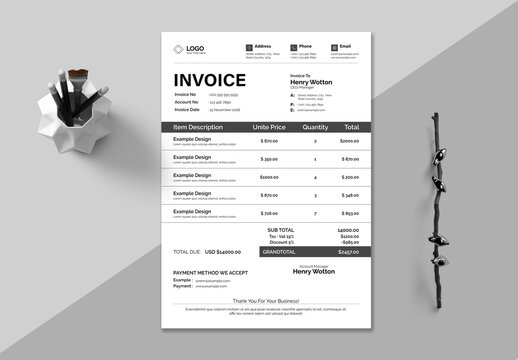 Invoice Layout
