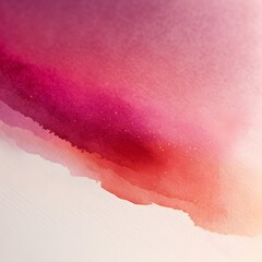 a calming watercolor wash effect red blend pastel color medium tooth cotton textured paper 4k cold press realistic realism watercolor paint long brush strokes that make a sublte gradient 