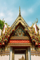 Naklejka premium monastery temple Bangkok
