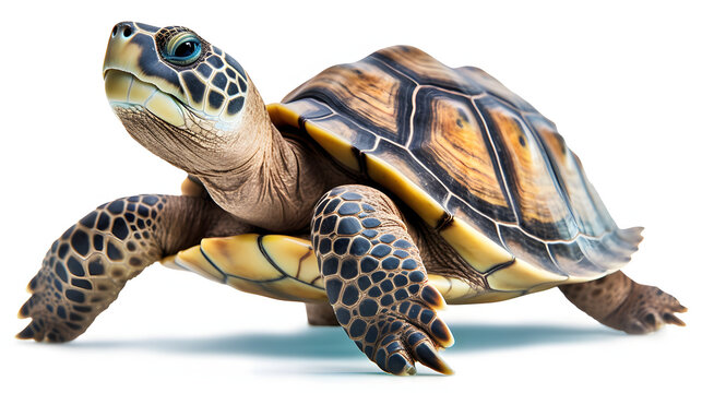 turtle isolated on white background
