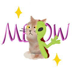 Alien cat