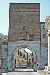 Padova, Porta Ponte Molino e via Dante Alighieri - Veneto