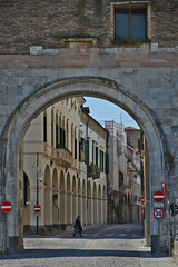 Padova, Porta Ponte Molino e via Dante Alighieri - Veneto