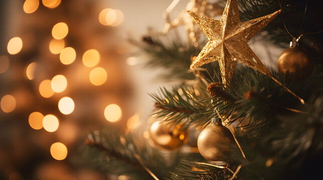 Golden Christmas Tree Images – Browse 447,192 Stock Photos, Vectors ...