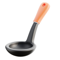 The 3D kitchen utensil illustration icon is a visual representation that shows clearly and attractively various kitchen utensils that are often used in cooking and food preparation activities.