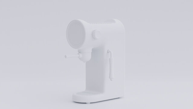 Automatic coffee machine concept premium photo 3d render