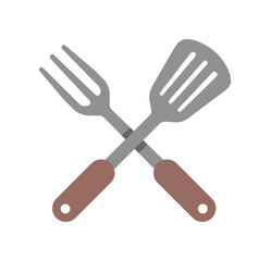 Barbecue , BBQ  vector icon illustration