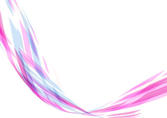 紫系カラフルウェーブ背景