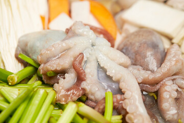 haemultang, Octopus and seafood soup	