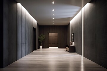 Wall & Door system for a truly modern and designer apartment that everything matches everything. Generative AI Technology 