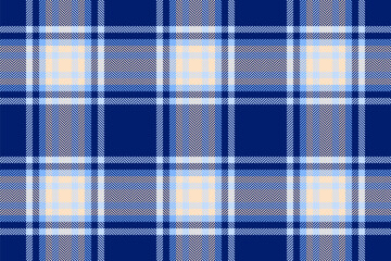Pattern seamless vector of textile texture fabric with a background check plaid tartan.