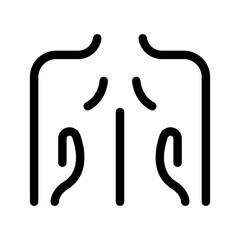 Back Icon Vector Symbol Design Illustration