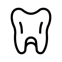 Tooth Icon Vector Symbol Design Illustration