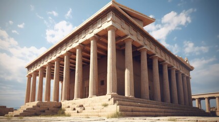 Fototapeta premium Greek temples
