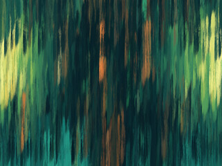 Background abstract colorful brush line green