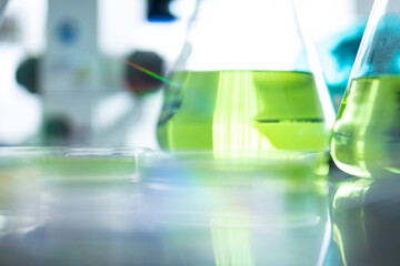 Labware in a  laboratory	