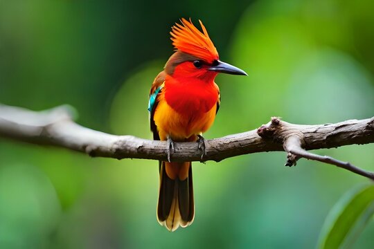 The Amazonian Royal Flycatcher: A Jewel Of The Amazon Rainforest