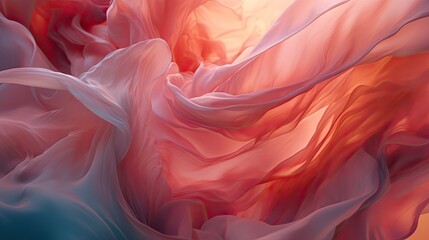 Obraz premium Velvet Canvas of Textures. Generative AI 