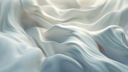Fototapeta premium Silk Flowing Patterns. Generative AI 