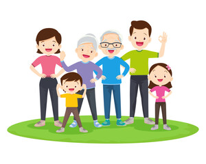 Happy Family Sport Activity. Mother, Father and Kid Doing Morning Exercising at Home