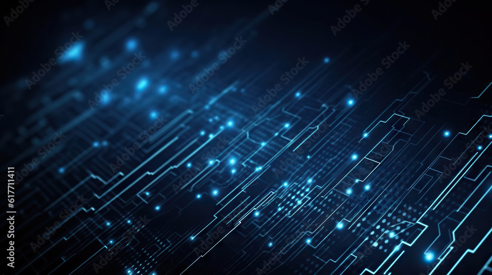 Poster modern digital abstract 3d background. copy space. can be used in the description of network abiliti