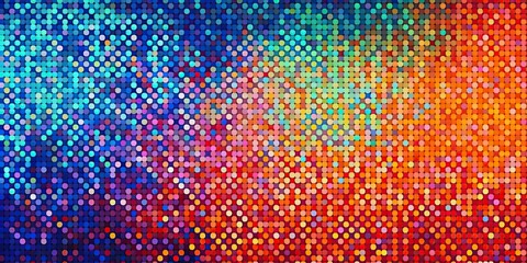 AI Generated. AI Generative. Geometric abstract random pixel dot decoration texture background. Used for graphic or web design. Graphic Art