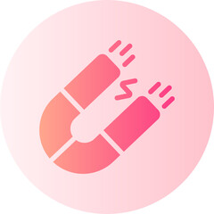 magnet gradient icon