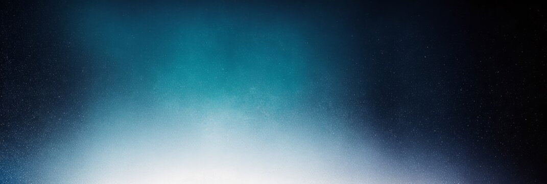 White blue black blurred abstract gradient on dark grainy background, created with generative ai, ki