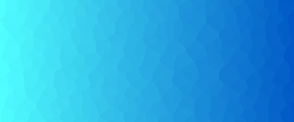 Blue low poly background. Blue low poly banner with triangle shapes background.	
