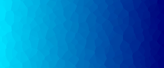 Blue low poly background. Blue low poly banner with triangle shapes background.	