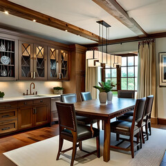 modern kitchen interior