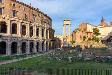Fototapeta premium Ancient theater of Marcellus in Rome, Italy