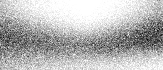 Gritty  sand on transparent background.Monochrome noise halftone, grit pattern.Vector isolated illustration - obrazy, fototapety, plakaty