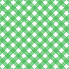 cross green gingham Vichy check seamless patern