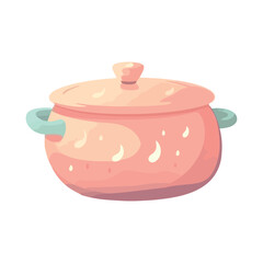 Soup boiling in casserole