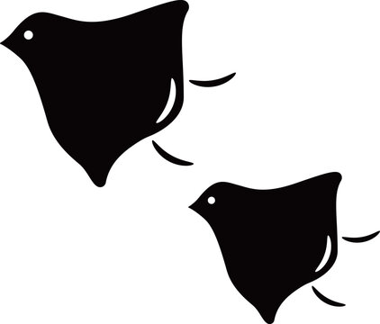 recommend clip art: 千鳥の装飾　モノトーン
