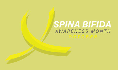 Spina Bifida Awareness month. background, banner, card, poster, template. Vector illustration.